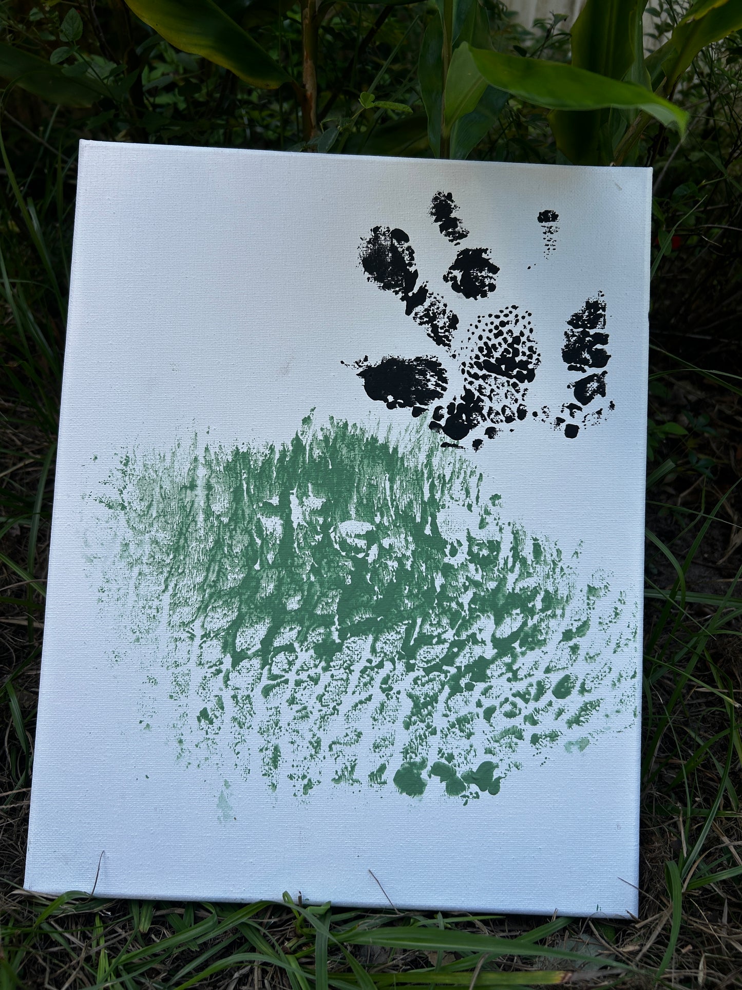 Big Mac Hand Print and Osteoderms