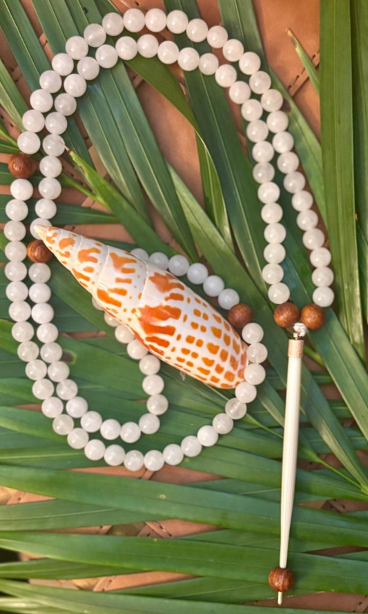 Moonlight Olive Mala Necklaces