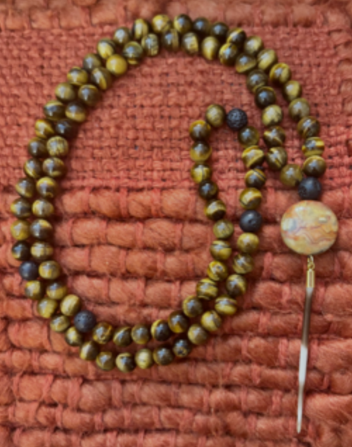 Earth and Ember Mala Necklace