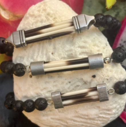 Lava Bead Bracelet- Asami Stone and Scent Collection